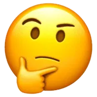 Emoji pensif